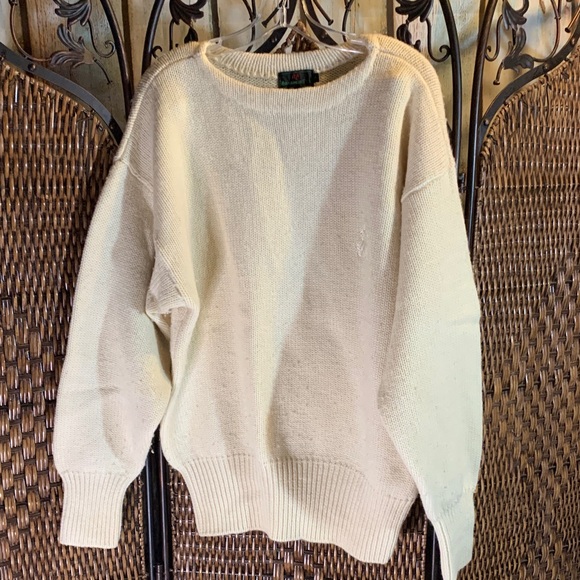 Vintage 80’s Abercrombie & Fitch Pure Wool Sweater Size XL